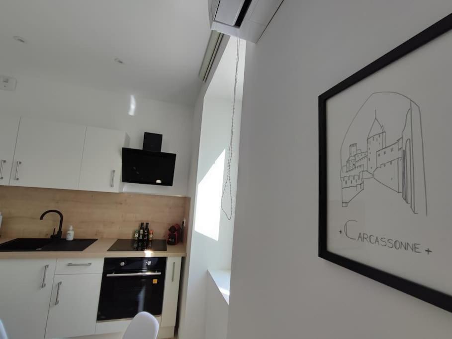 Appartamento Pause Entre Cite Et Bastide *Clim *Wifi *Smart Tv Carcassonne Esterno foto